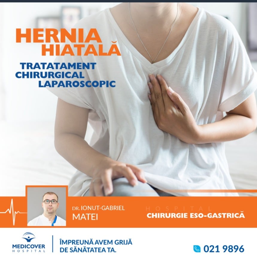 Hernia hiatala laparoscopica