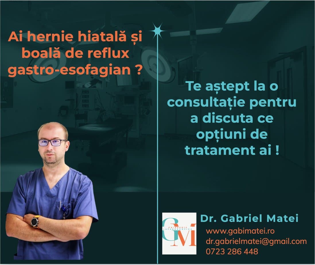 Am hernie hiatală. Când mă operez?