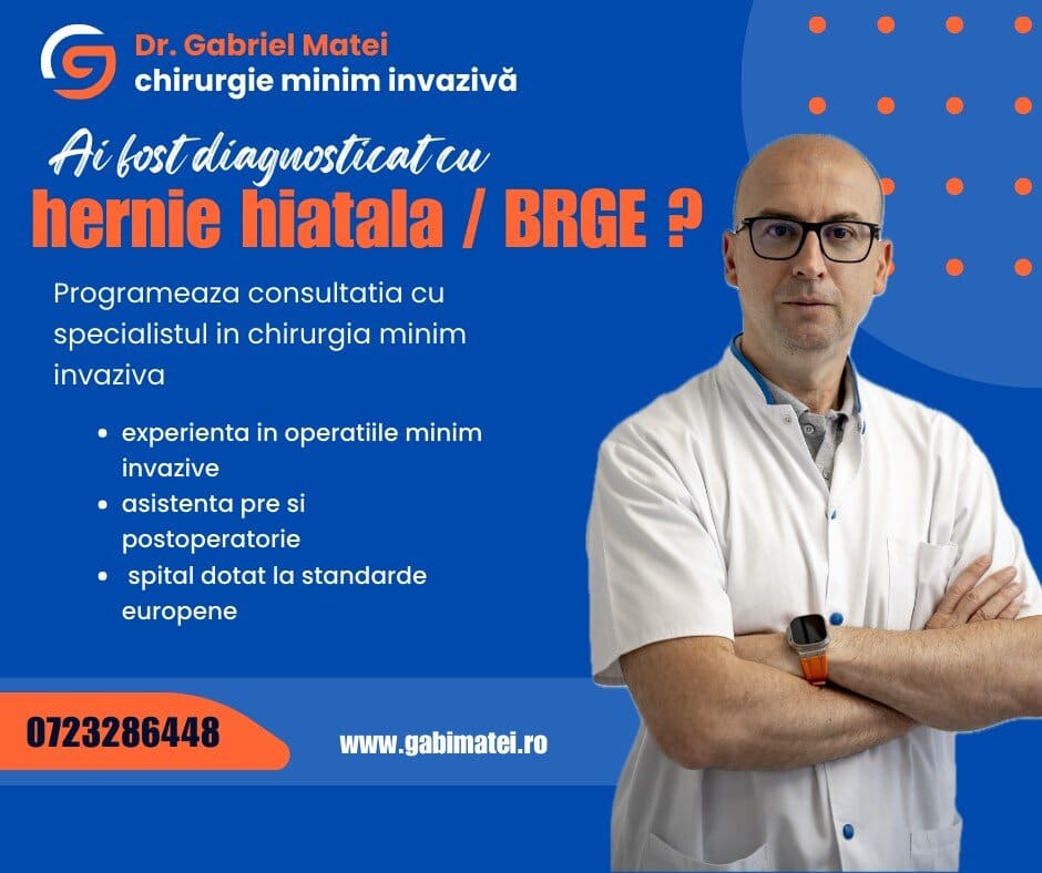 Dr. GM hernie hiatala||Operatie hernie hiatala|Hernie hiatala|Hernie hiatala Dr. Matei Gabriel||Imagine