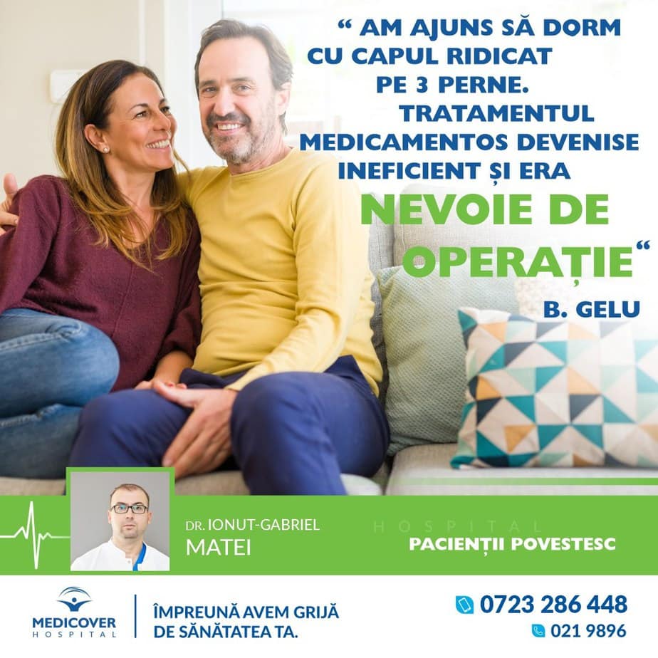 Caz BRGE si hernie hiatala